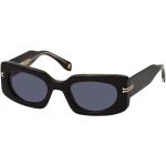 Schwarze Marc Jacobs MJ Rechteckige Rechteckige Sonnenbrillen aus Kunststoff für Damen 