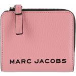 Silberne Marc Jacobs Mini Geldbörsen aus Leder für Damen 