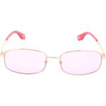 Rosa Marc Jacobs Rechteckige Rechteckige Sonnenbrillen für Damen 