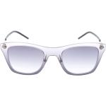 Reduzierte Weiße Marc Jacobs Rechteckige Rechteckige Sonnenbrillen für Damen 