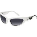 Reduzierte Weiße Marc Jacobs Retro Sonnenbrillen für Damen 