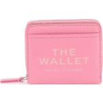 Reduzierte Pinke Elegante Marc Jacobs Mini Geldbörsen aus Leder für Damen mini 