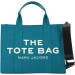 Blaue Marc Jacobs Tote Bags & Henkeltaschen mit Reißverschluss mit Innentaschen für Damen 