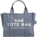 Reduzierte Blaue Marc Jacobs Tote Bags & Henkeltaschen aus Textil für Damen 