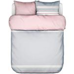 Pinke Marc O'Polo Nachhaltige Runde Bettwäsche Sets & Bettwäsche Garnituren mit Reißverschluss aus Baumwolle trocknergeeignet 200x200 