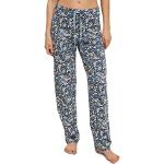 Blaue Marc O'Polo Beach Nachhaltige Pyjamahosen mit Meer-Motiv für Damen Größe S 