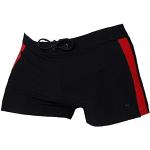 Marc O’Polo Body & Beach Herren BADE-Shorts Badeshorts, Schwarz (Rot), X-Large