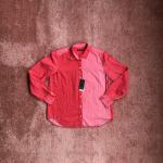 Rote Langärmelige Marc O'Polo Nachhaltige Damenlangarmhemden 