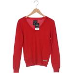 Reduzierte Rote Marc O'Polo Nachhaltige Kaschmir-Pullover aus Wolle für Damen Größe XS 