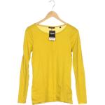 Reduzierte Gelbe Langärmelige Marc O'Polo Nachhaltige Damenpoloshirts & Damenpolohemden aus Jersey Größe M 