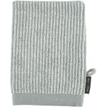 Marc o Polo Timeless Tone Stripe - Farbe: grey/white - Waschhandschuh 16x21 cm