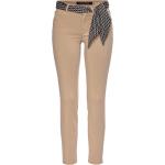 Sandfarbene Marc O'Polo Nachhaltige Slim Fit Jeans aus Denim für Damen Größe XS 