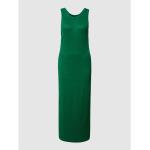 Reduzierte Grüne Ärmellose Marc O'Polo Maxi Nachhaltige Sommerkleider aus Leinen für Damen Größe L 