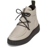 Braune Casual Marc O'Polo Nachhaltige Ankle Boots & Klassische Stiefeletten mit Schnürsenkel aus Kalbsleder für Damen Größe 40 für den für den Winter 