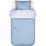 Blaue Marc O'Polo Nachhaltige Baumwollbettwäsche mit Reißverschluss aus Baumwolle 135x200 