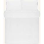 Weiße Marc O'Polo Nachhaltige Bettwäsche mit Reißverschluss aus Leinen 155x220 
