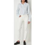 Hellblaue Unifarbene Marc O'Polo Bio Nachhaltige Tunika-Blusen für Damen Größe M für den für den Sommer 