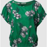 Grüne Blumenmuster Marc O'Polo Nachhaltige Blusenshirts & Schlusen aus Baumwolle für Damen Größe M 