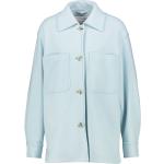 Blaue Marc O'Polo Nachhaltige Hemdjacken für Damen Größe M für den für den Herbst 