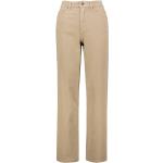 Marc O'Polo Damen Jeans WIDE FIT, braun, Gr. 27/32