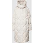 Offwhitefarbene Gesteppte Marc O'Polo Nachhaltige Damensteppmäntel & Damenpuffercoats aus Polyamid Größe XS 