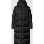 Schwarze Gesteppte Marc O'Polo Nachhaltige Damensteppmäntel & Damenpuffercoats aus Polyamid mit Kapuze Größe L 