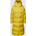 Reduzierte Gelbe Gesteppte Marc O'Polo Nachhaltige Damensteppmäntel & Damenpuffercoats aus Polyamid mit Kapuze Größe L 