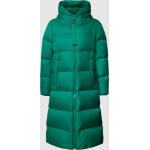 Grüne Gesteppte Marc O'Polo Nachhaltige Damensteppmäntel & Damenpuffercoats aus Polyamid mit Kapuze Größe L 