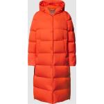 Reduzierte Orange Unifarbene Marc O'Polo Nachhaltige Kapuzenmäntel aus Polyamid mit Kapuze für Damen Größe M 