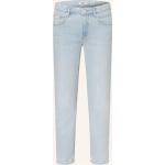 Blaue Marc O'Polo Slim Fit Jeans aus Baumwolle für Damen Größe S 