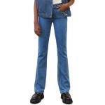 Blaue Unifarbene Marc O'Polo Nachhaltige Slim Fit Jeans mit Reißverschluss aus Denim für Damen 