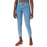 Blaue Marc O'Polo Nachhaltige Stretch-Jeans mit Reißverschluss aus Baumwolle für Damen Weite 33 für den für den Herbst 