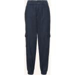 Blaue Loose Fit Marc O'Polo Bio Nachhaltige Baggy Jeans & Loose Fit Jeans aus Baumwolle für Damen Größe XS 