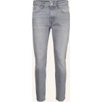 Graue Marc O'Polo Nachhaltige Slim Fit Jeans mit Reißverschluss aus Baumwolle für Herren 