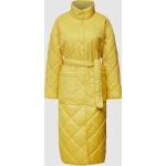 Reduzierte Gelbe Gesteppte Marc O'Polo Nachhaltige Stehkragen Damensteppmäntel & Damenpuffercoats aus Denim Größe XS für den für den Herbst 