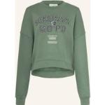 Reduzierte Dunkelgrüne Marc O'Polo Bio Nachhaltige Damensweatshirts aus Baumwolle Größe S 