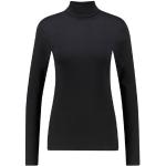 Reduzierte Schwarze Unifarbene Langärmelige Marc O'Polo Nachhaltige Rollkragen T-Shirts aus Jersey für Damen Größe S 1-teilig für den für den Sommer 