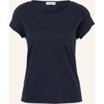 Dunkelblaue Marc O'Polo Nachhaltige Shirts mit Tasche aus Baumwolle für Damen Größe S 