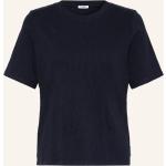 Dunkelblaue Marc O'Polo Nachhaltige T-Shirts aus Baumwolle für Damen Größe M 