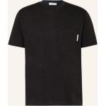 Schwarze Marc O'Polo Nachhaltige Shirts mit Tasche aus Baumwolle für Herren Übergrößen 