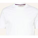 Weiße Marc O'Polo Nachhaltige Shirts mit Tasche aus Baumwolle für Herren Übergrößen 