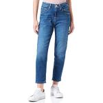 Reduzierte Marc O'Polo Nachhaltige Tapered Jeans aus Denim für Damen Weite 33 