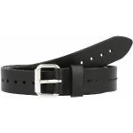 Schwarze Elegante Marc O'Polo Nachhaltige Ledergürtel aus Leder für Damen Größe XL Länge 100 