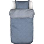 Blaue Marc O'Polo Nachhaltige Bettwäsche Sets & Bettwäsche Garnituren matt mit Reißverschluss aus Flanell 155x220 
