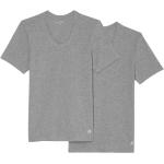 Graue Marc O'Polo Nachhaltige V-Ausschnitt Herrenunterhemden Größe M 2-teilig 