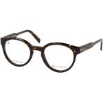 Braune Marc O'Polo Nachhaltige Runde Brillenfassungen für Damen 