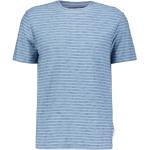Blaue Gestreifte Marc O'Polo Nachhaltige Rundhals-Ausschnitt T-Shirts für Herren Größe L 