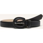 Schwarze Elegante Marc O'Polo Nachhaltige Ledergürtel aus Leder für Damen Größe XL Länge 100 
