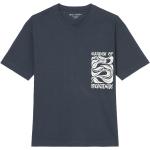 Marineblaue Marc O'Polo Bio Nachhaltige Rundhals-Ausschnitt T-Shirts für Herren Größe XXL 