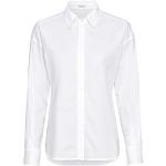 Weiße Unifarbene Marc O'Polo Bio Nachhaltige Hemdblusen aus Baumwolle für Damen Größe XS für den für den Frühling 